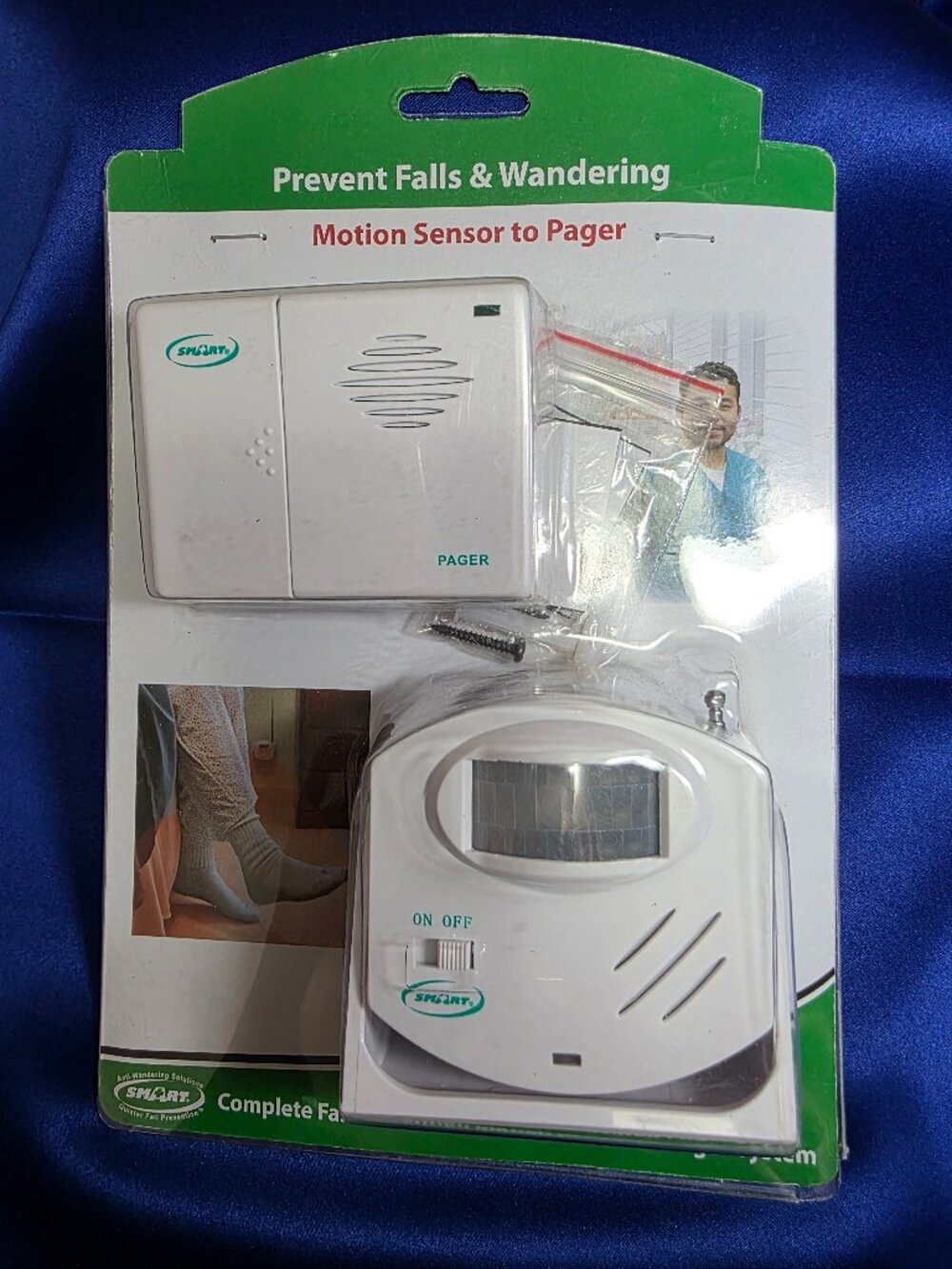 SMART Caregiver motion sensor and pager